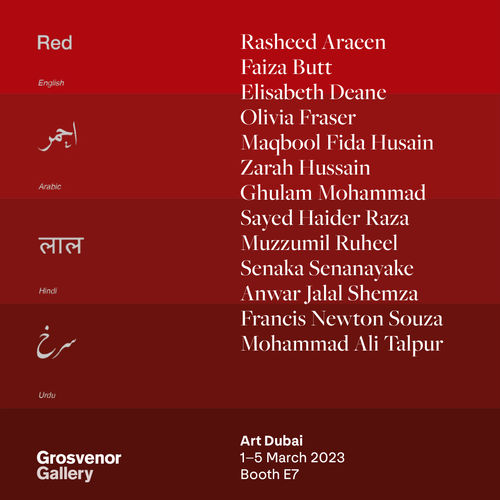 Red, Art Dubai 2023