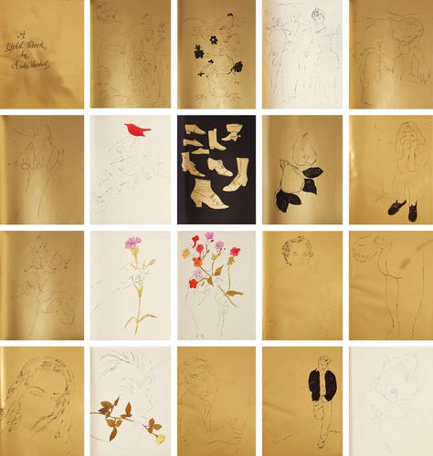 Andy Warhol A Gold Book