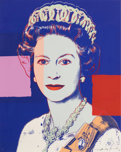 Andy Warhol Reigning Queens Queen Elizabeth II