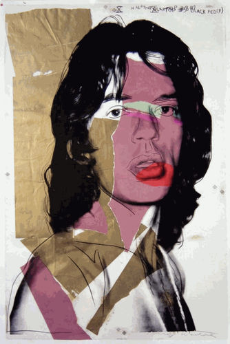 Andy Warhol's Mick Jagger Print Series