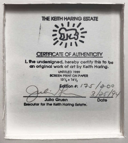 How to Check if a Keith Haring Work is Real