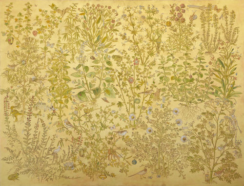 Stefan Kürten, "Las Vegas Tears," 1998, oil on canvas, 57 x 74 inches