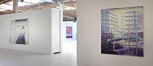 Driss Ouadahi, "Breach in the Silence," 2016, installation view