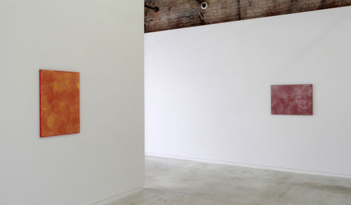 Angelina Pwerle's solo exhibition, 2018, installation view