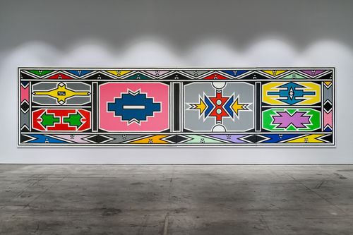 Dr. Esther Mahlangu, Untitled, 2019