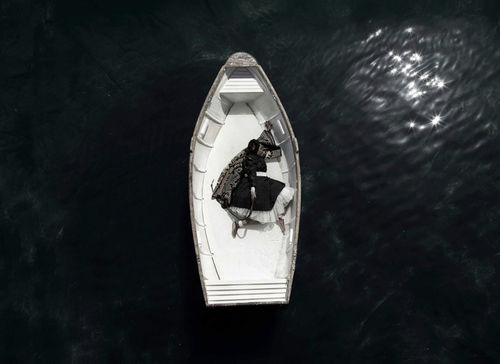 Mohau Modisakeng, Passage 9, 2017, inkjet on Hahnemuhle Photo Rag, 59 x 79 inches