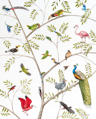 A Good Tree Can Lodge Ten Thousands Birds, An exhibition of 30 watercolours celebrating the wonder of trees