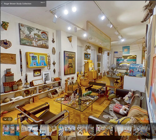 Roger Brown Study Collection in VR