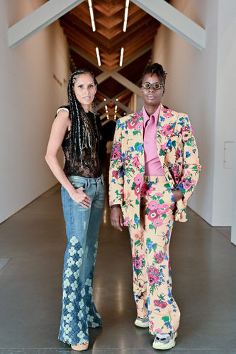 Mickalene Thomas & Racquel Chevremont. Courtesy of 27 East.