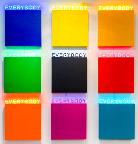 Deborah Kass EVERYBODY, 2019