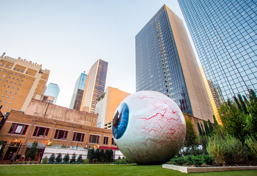 Tony Tasset, Eye Sculpture, 2014