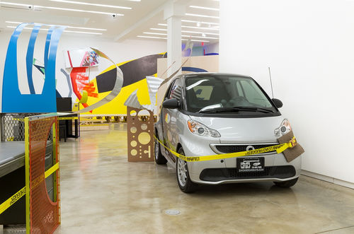 Jessica Stockholder: Door Hinges at Kavi Gupta Gallery