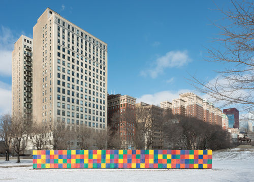 Tony Tasset, Artists Monument, 2014