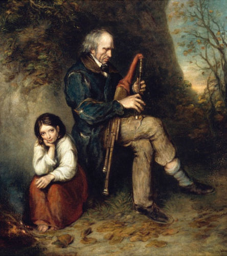 Joseph Patrick Haverty, The Blind Piper, 1841.