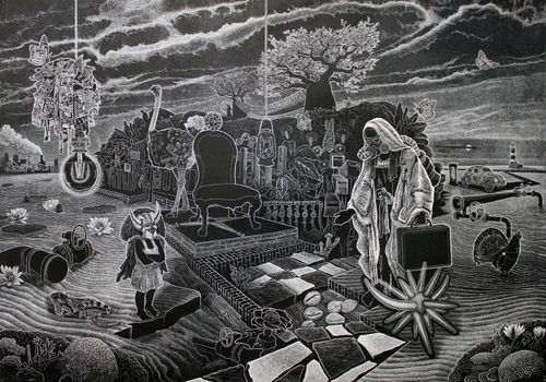 Ade Adesina | Sunrise | Kilmorack Gallery