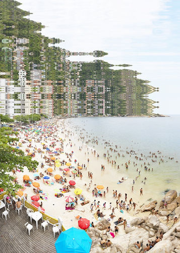 Didier Fournet, Plage de Barra de Guaratiba, 2014