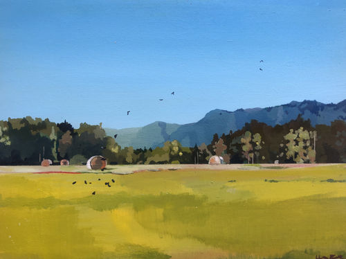 HOLLY ELANDER Field With Crows, 2023