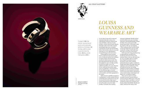 Louisa Guinness and Wearable Art