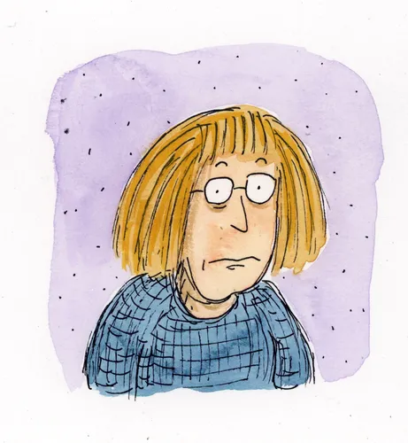 Roz Chast self portrait.