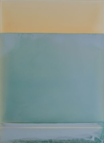 26 by 20 tinted polymer on 140lb Yupo paper by Susan English