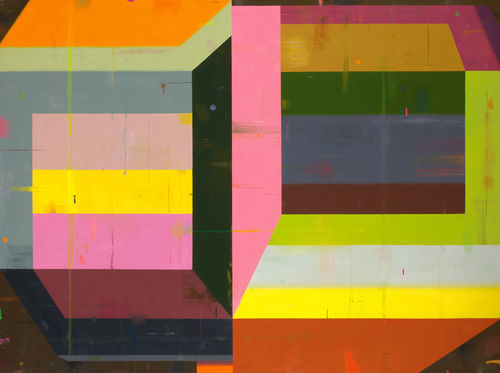 36 by 48 oil on canvas by Deborah Zlotsky