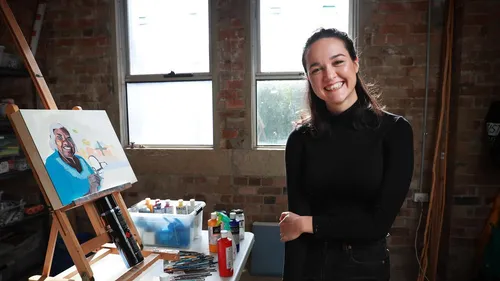 A Famous Name in the Frame