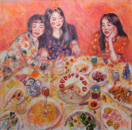 Friends and Family , Alya Hatta, Emma Prempeh, Olha Pryymak, Noemi S. Conan, Ozer Toraman and Caroline Wong.