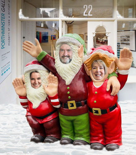 'MERRY CHRISTMAS' from the Porthminster Elves