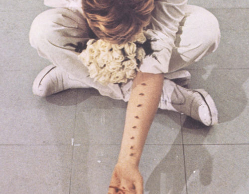 Gina Pane, Azione Sentimentale, 1974