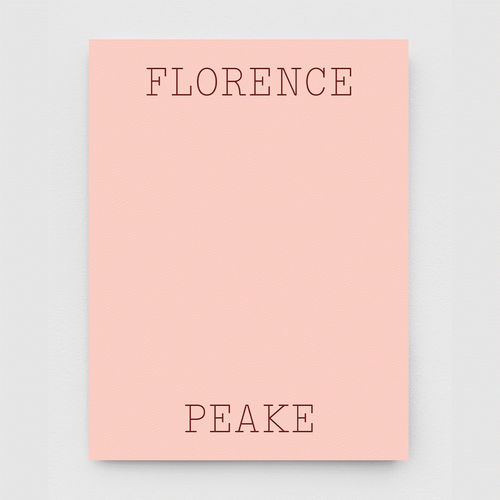 Florence Peake, Catalogue