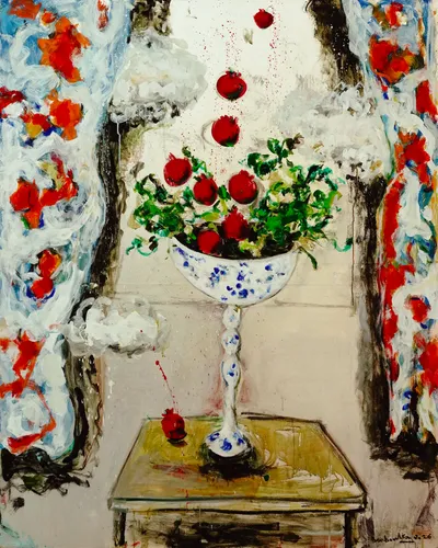 Amina Benbouchta, Solo exhibition | The Quiet Language of Life | M-R-S ART (London)