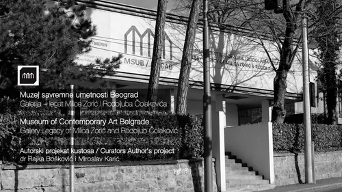 (MSUB) Museum of Contemporary Art, Belgrade, Serbia | Gallery-legacy of Milica Zorić and Rodoljub Čolaković.