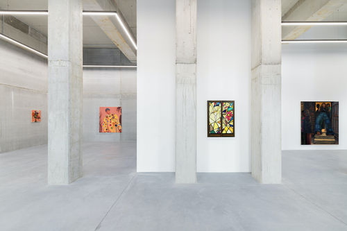 Installation view of Coady Brown: Made in the Dark. Courtesy of the artist and Stems Gallery.