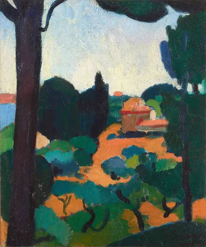 André Derain (1880-1954), Le port de Collioure, 1905, Oil on canvas, 33 x 40.6 cm, 13 x 16 inches, Signed lower left aderain