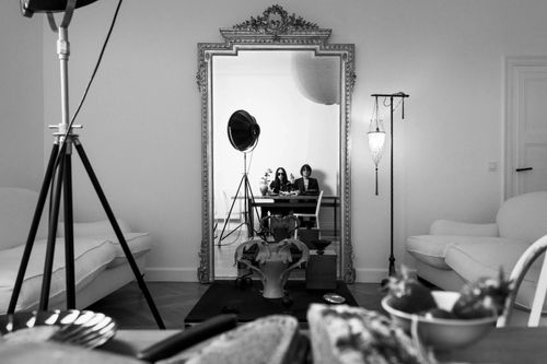 Still Life with Inez & Vinoodh, Paris, 2026, a self-portrait for HTSI