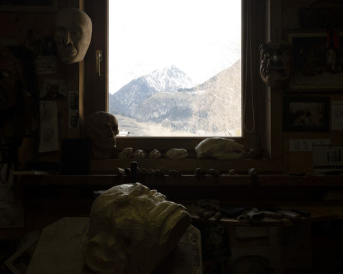 Kurt Tong, Franz Oberschneider’s Studio, from the series Krampus, 2023