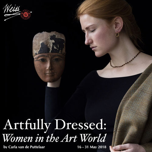 The Weiss Gallery presents: 'ARTFULLY DRESSED: WOMEN IN THE ART WORLD' - Portraits by Carla van de Puttelaar