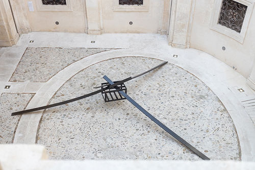 Hidetoshi Nagasawa, Il compasso di Archimede, 1991, Courtesy della Fondazione MAXXI