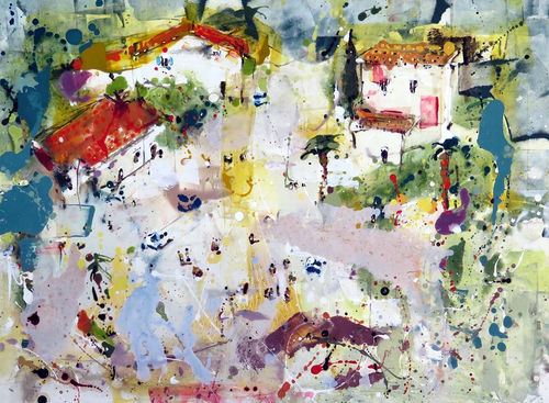 Andrew Hood, 'Forest Edge, Sicily'