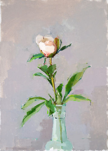 Sarah Spackman, 'White Peony Bud'