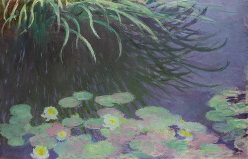 Claude Monet, Nymphéas avec Reflets de Hautes Herbes, 1897