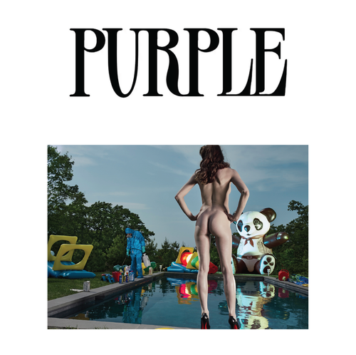 Purple | Helmut Newton x Steven Klein “on the dark side” exhibition at Staley-Wise Gallery, New York