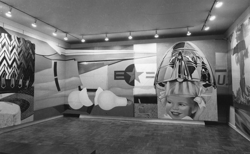 Installation view, James Rosenquist: F-111, Leo Castelli Gallery, 4 EAST 77, 1965

&amp;copy; James Rosenquist Foundation Used by permission. All rights reserved.