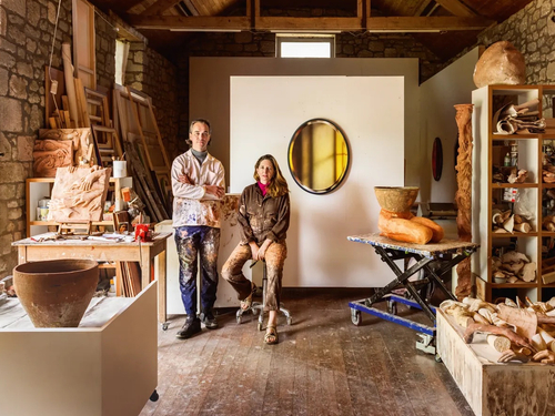 Behind the scenes with the artists  who share their creative spaces