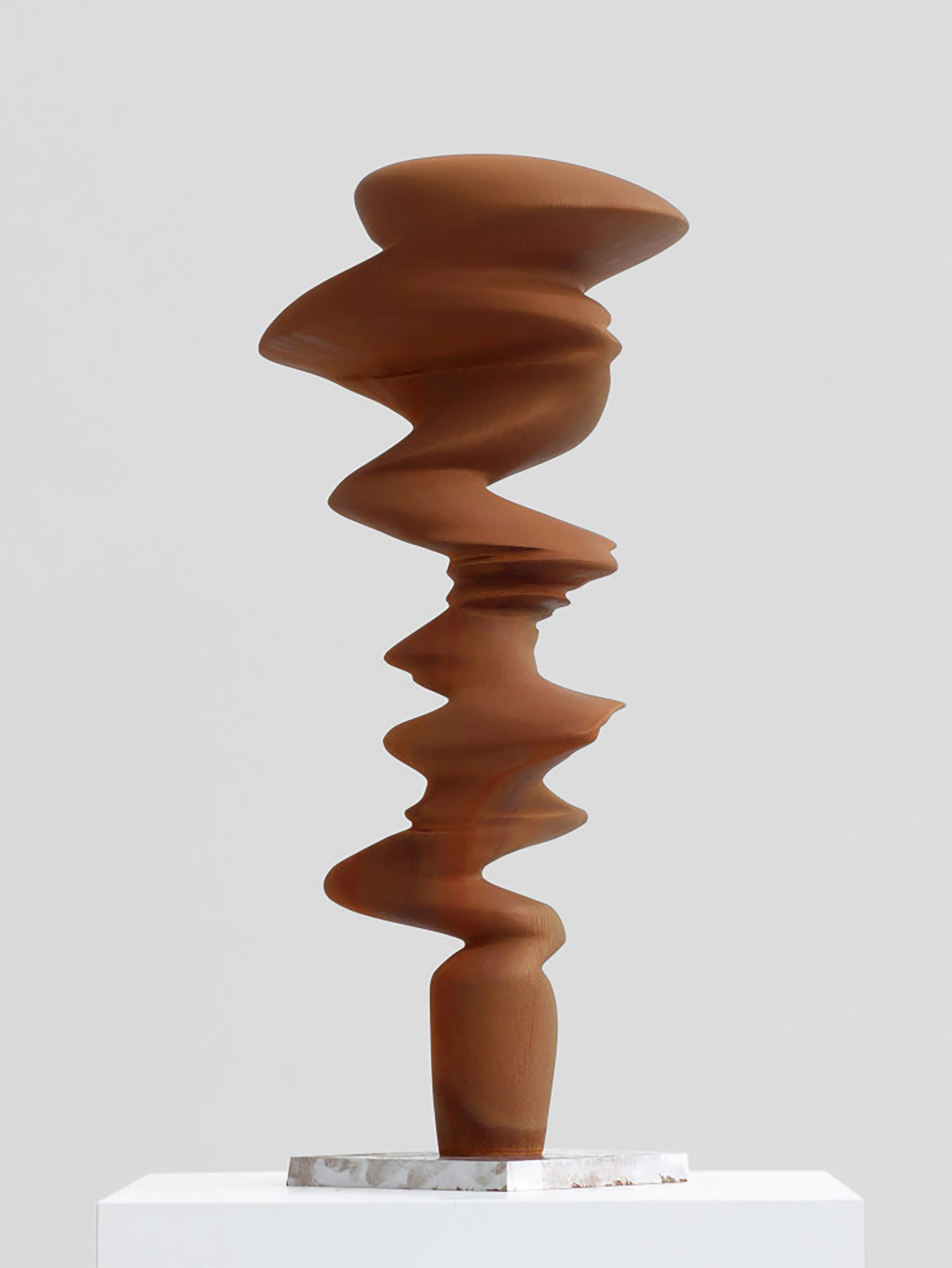 Tony Cragg Untitled, 2019 Corten steel 28 3/8 x 13 3/4 x 9 1/2 in. (72 x 35 x 24...