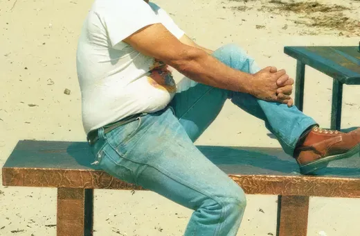 He Was a Leathersmith Sought Out by Rock Stars. Then, Frank Diaz Escalet Turned to Art - Artnet News