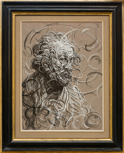 Glenn Brown, Frequency 3, 2023