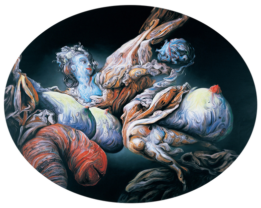 Glenn Brown, Senile Youth, 2007