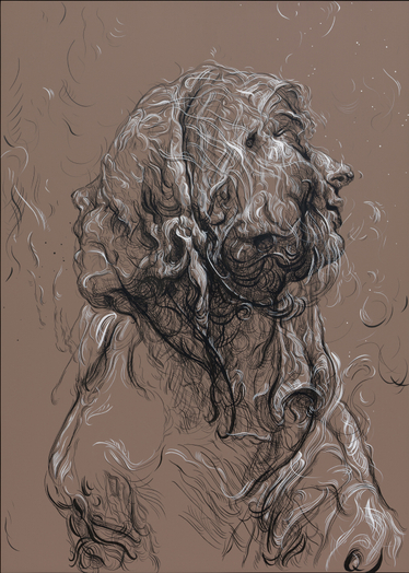 Glenn Brown, Torness One, 2016