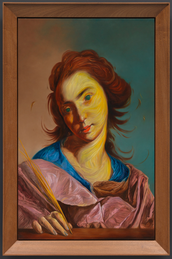 Glenn Brown, Come to Dust, 2017